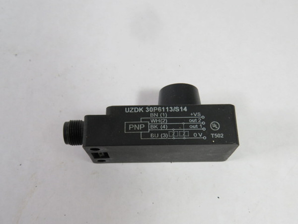 Baumer Ultrasonic Proximity Sensor 30-250mm Sensing Range 12-30VDC  NOP