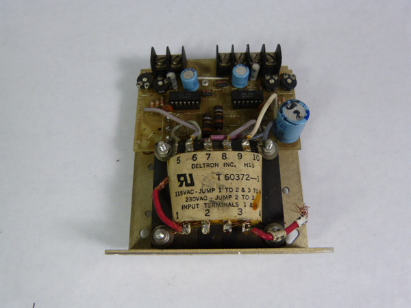 Deltron T60372-1 Power Supply 115/230VAC  USED