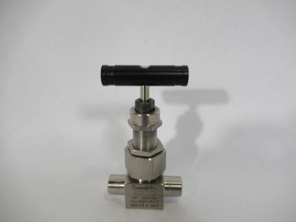 Swagelok SS-3NRSW4T Severe Service Union Bonnet Needle Valve .35cv 1/4" ! NOP !