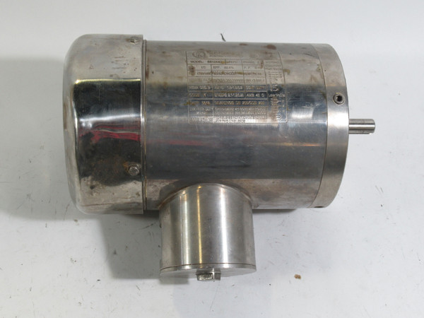 Kel-Tech 1/2HP 1760/1455RPM 208-230/460V 56C TEFC 3ph 1.8-1.6/0.8A USED