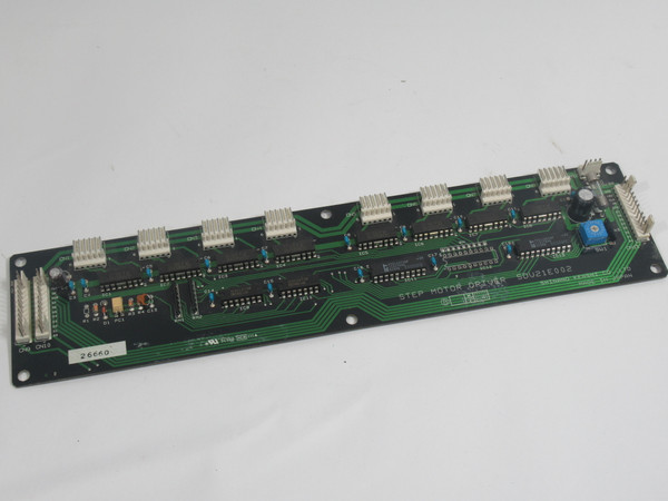 Shinano Kenshi SDU21E002 Step Motor Drive Board MISSING IC12 USED