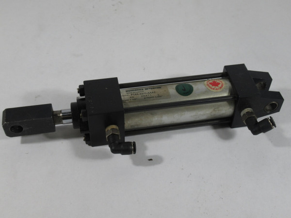 Numatics P1AK-03I1I-AAA2 Pneumatic Cylinder 1-1/2" Bore 3-1/2” Stroke USED