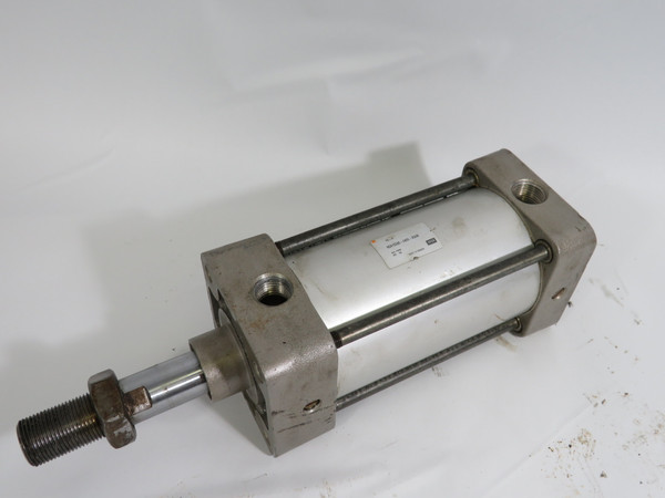 SMC NCA1C325-0400-X2US Pneumatic Cylinder 3.25" Bore 4" Stroke 250psi USED