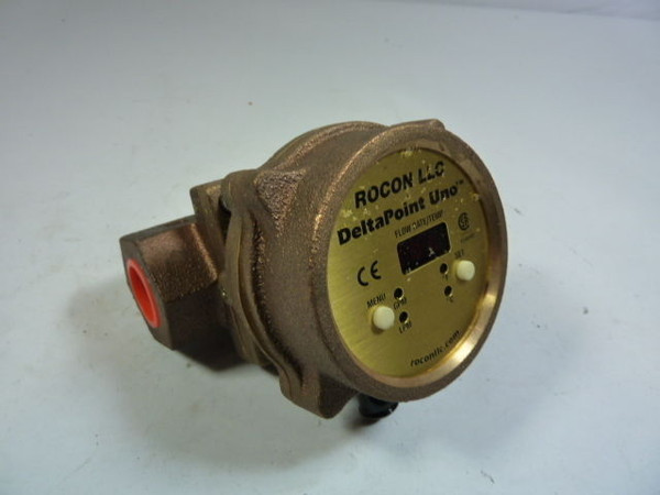 Rocon LLC DT6-F2 Deltapoint Uno Flow Meter ! NEW !