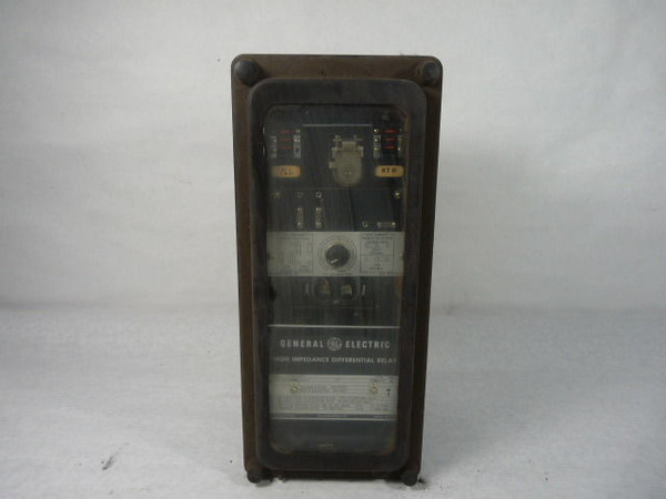 General Electric 12PVD21B1A Differential Voltage Relay 150V  USED