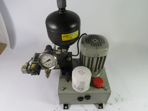 Bachofen Hydraulik HA3B-L1/90-B1083 Oil Pump Assy w/ KPER 0.18kW 1350RPM  USED