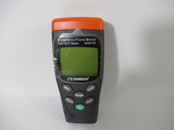 Omega HHG191 Magnetic Field Meter w/LCD Display 0.1-200mG 1-2000mG USED