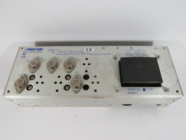 Power-One HDD15-5-A Power Supply 15/12VDC @ 5A USED