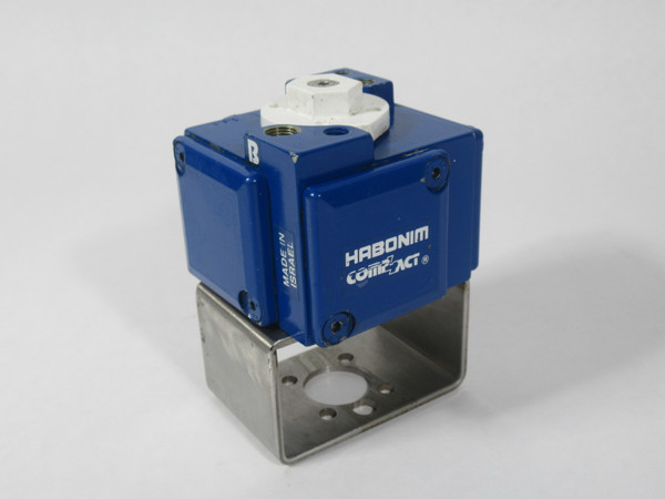 Habonim H15 D/AZ 1/90 Quarter Turn Pneumatic Actuator 120psi 8bar NO VALVE USED
