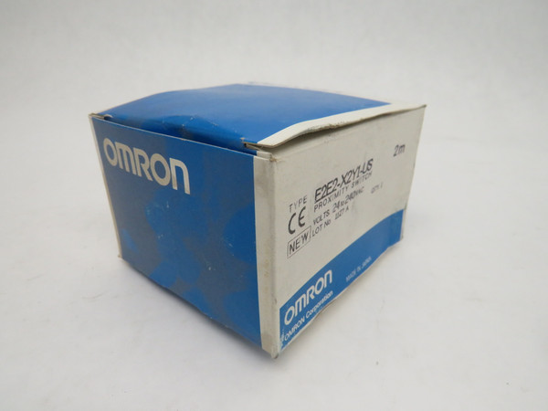 Omron E2E2-X2Y1-US Proximity Switch 24-240VAC 2M Cable  NEW
