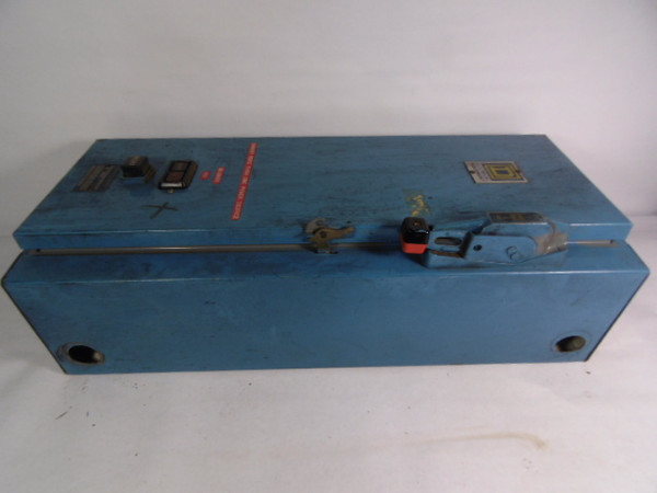 Square D 8538-DG14 Combination Starter Disconnect Switch 600V 60A  USED