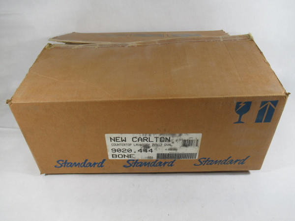 Standard 9020.444 Bone Countertop Lavatory 20"x11" Oval NEW