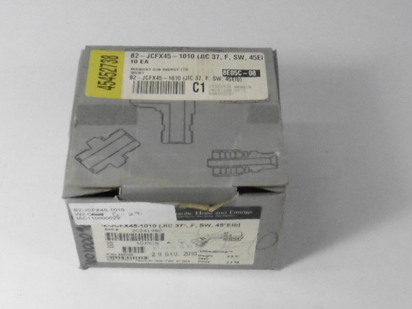 Goodyear B2-JCFX45-1010 Hydraulic Fitting 10-Pack ! NEW !