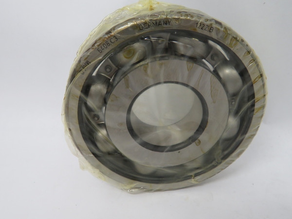 Fag 6408.C3 Single Row Ball Bearing 110mmOD 40mmID 27mmRW NOP