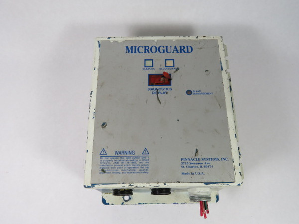 Pinnacle Systems 31-004 Rev. 4 Microguard Control Box  USED