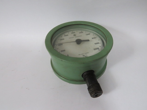Ashcroft 451082PS02L10000# Test Gauge 0-10000PSI 50PSI Subd.  USED