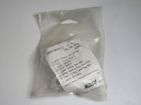 CAT Pumps 30820 Valve Kit for 51/53/55/58/530/550/650/660/5CP6120 Pumps NWB
