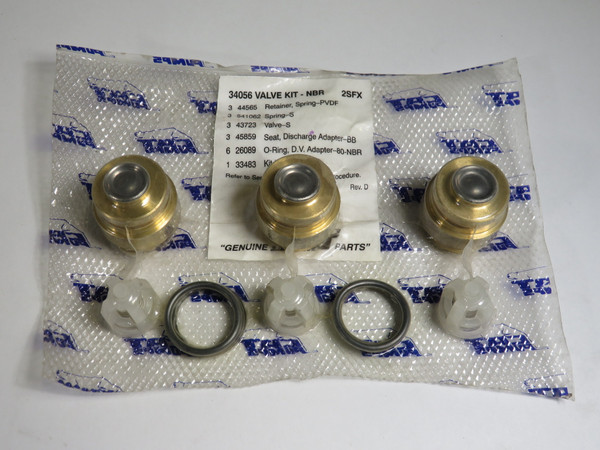 CAT Pumps 34056 Valve Kit for 2SFX Pump NWB