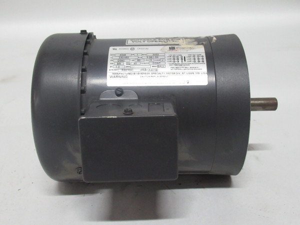 Emerson 1HP 3450RPM 230/460V D56C TEFC 3Ph 3.06/1.53A 60Hz NOP