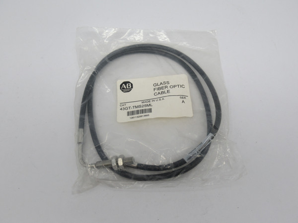 Allen-Bradley 43GT-TMS25ML Ser.A Glass Fiber Optic Cable 36" Length NWB