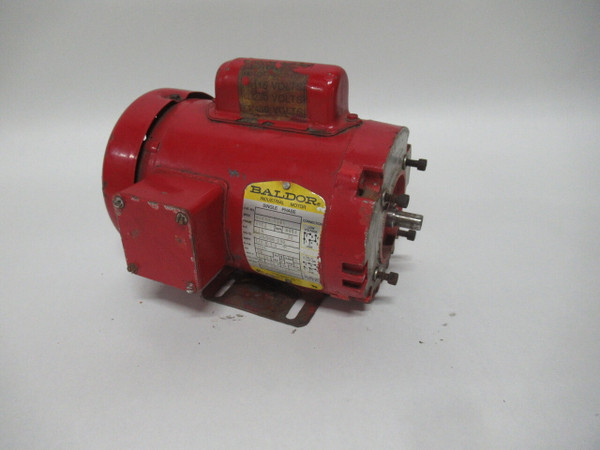 Baldor .25HP 1725RPM 115/208-230V 48CZ TE 1Ph 5/2.6-2.5A 60Hz USED