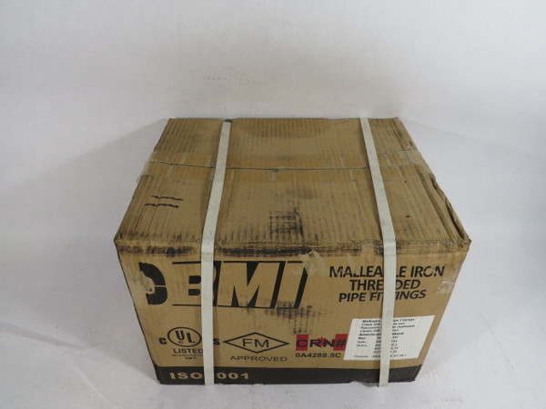 BMI 20009 Black Threaded XH Coupling 2" 12-Pack *SEALED* NEW