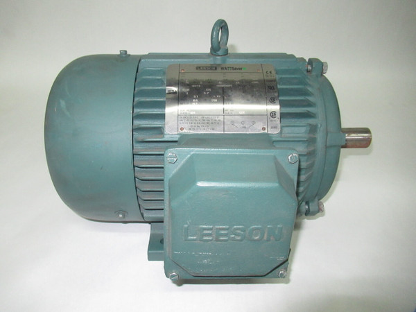 Leeson 5HP 1760RPM 575V 184T TEFC 3Ph 5.1A 60Hz USED