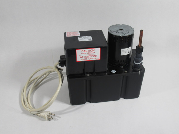 Beckett Corp CB251ULHT High Temp Condensate Pump C/W Jakel 115V 1.7A 60Hz USED