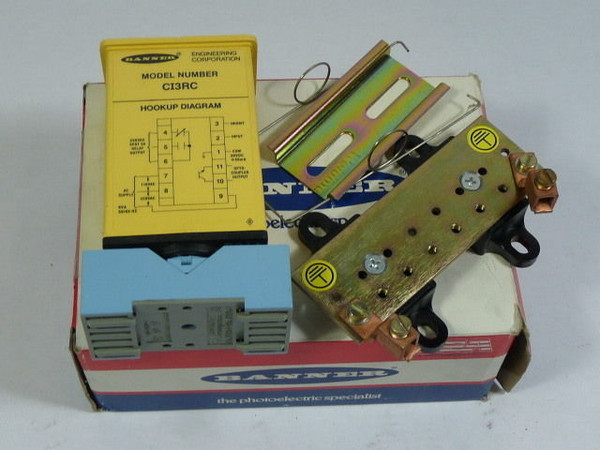 Banner CIBK-2 Accessory Kit for the CI3RC Multi Amp *Damaged Box* NEW