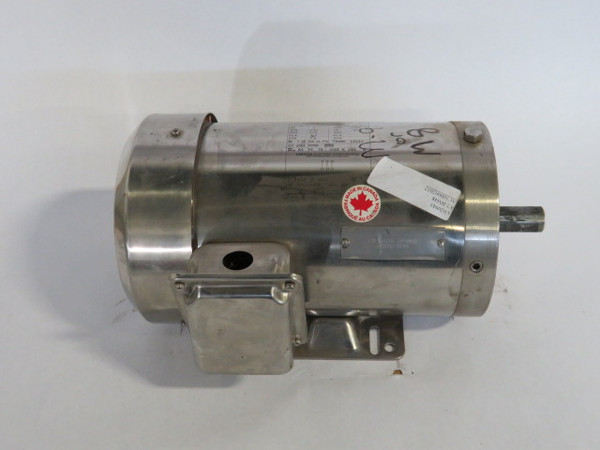 FHP C020943 Motor 2HP 1740RPM 575V 3Ph 2.3A 60Hz USED