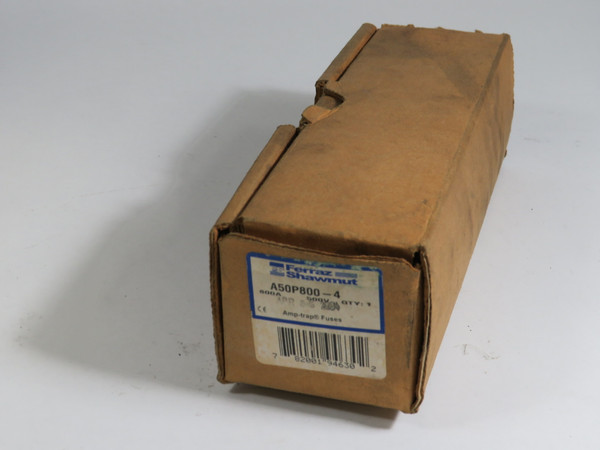 Ferraz Shawmut A50P800-4 Semiconductor Fuse 800A 500VAC 450VDC NEW