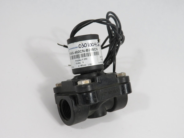 BC Valve 2106X-402CN-B205CN Solenoid Valve 24V 50/60Hz 4-180psi SHELF WEAR NOP
