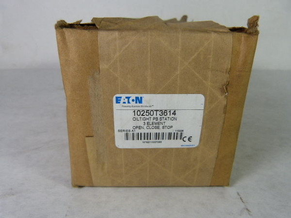 Eaton 10250T3614 Heavy Duty Pushbutton Station  NEW
