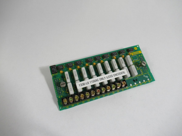 Allen-Bradley 1336-L6 Rev. E Control Interface Less Encoder 115VAC NOP