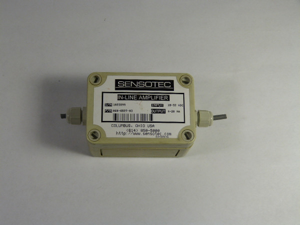 Honeywell 060-6827-03 Strain Gauge In Line Amplifier  USED