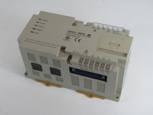 Omron V600-CA8A-V2 Identification System Controller 24VDC 100mA USED