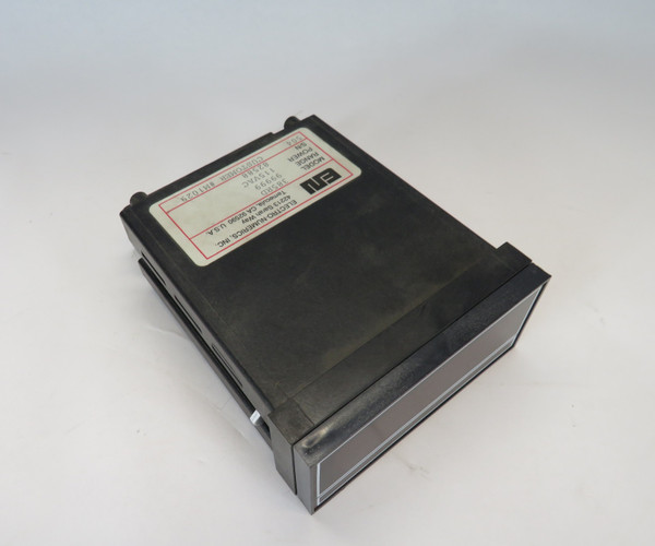 Electro Numerics 385RD Panel Meter Control 5 Digit 115VAC FRONT FACE LOOSE USED