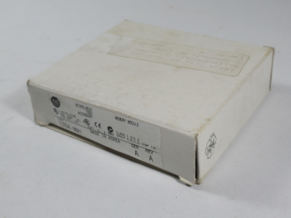 Allen-Bradley 1764-MM1 MicroLogix Memory Module Series A Rev A BOX DAMAGE NEW