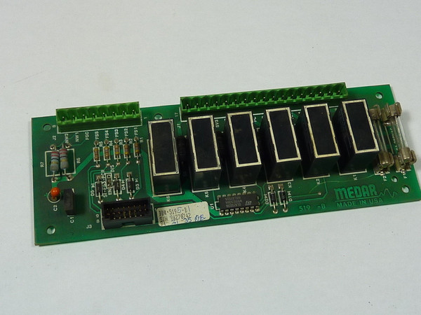 Medar 5195-B1 PLC Firing Card  USED