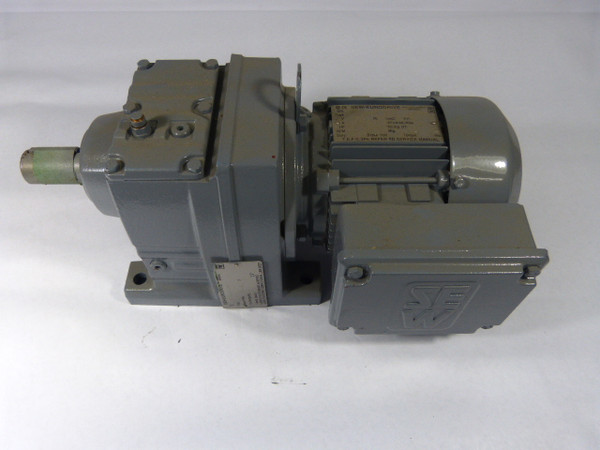 Sew-Eurodrive 0.50HP 1700RPM 330/575V C/W Gear Reducer 100.86:1 Ratio USED