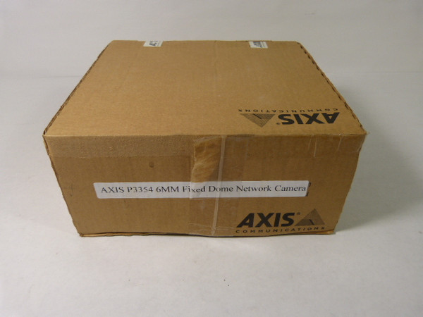 Axis 0369/001/P3354 Network Security Dome Camera *Incomplete Kit*  NEW