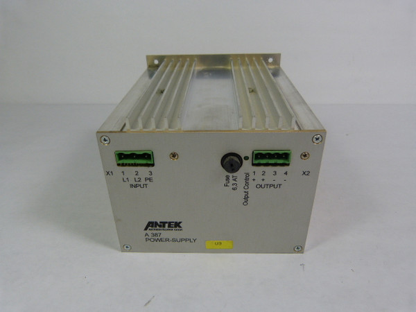 Antek A387-00-00 Power Supply 400-480VAC 0.4A  USED