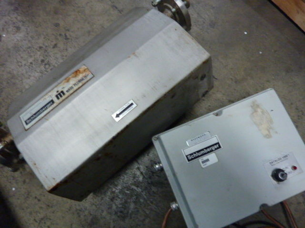 Schlumberger M-195 Mass Flow Meter 110-1100 lbs/min  USED