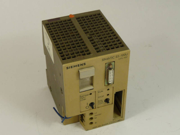 Siemens 6ES5-102-8MA01 CPU Module 24VDC  USED