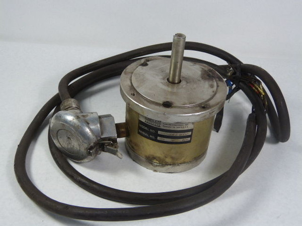 Carlen Controls CC290T-3600-AB-FM-S-CP Encoder Motor 0-30000RPM 5-30VDC  USED