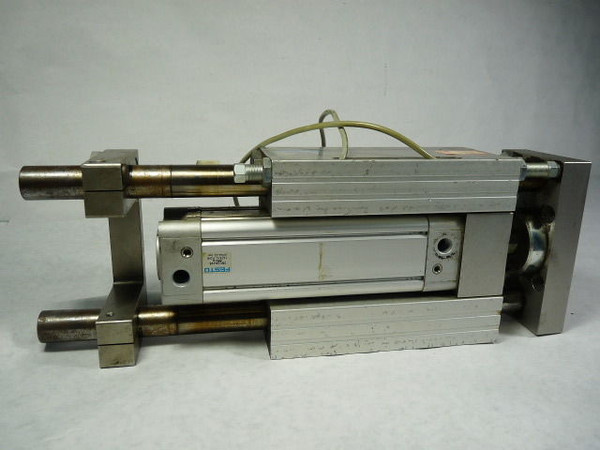 Festo SLE-50-125-KF-AG-CV-CH-PV-PH Pneumatic Linear Drive Unit 50x125  USED