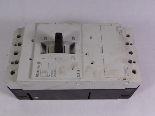 Moeller NS3-600-NA Molded Case Disconnect Switch 10A 600V  USED