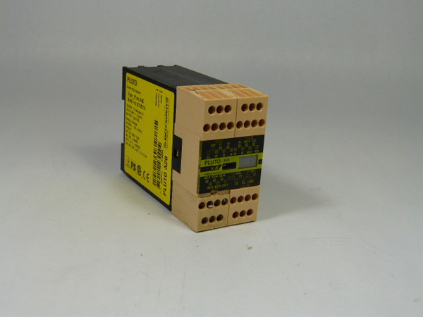 Jokab Safety PLUTO-A20 PLC Safety Module 24Vdc I/O SHELF WEAR USED