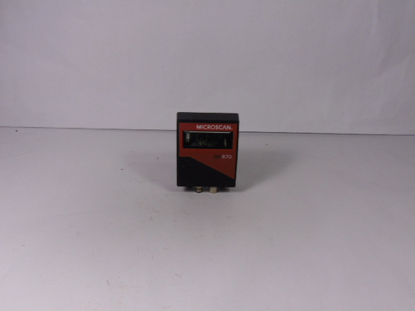 Microscan QX-870 Baracode Scanner 10-28VDC 9W Max  USED