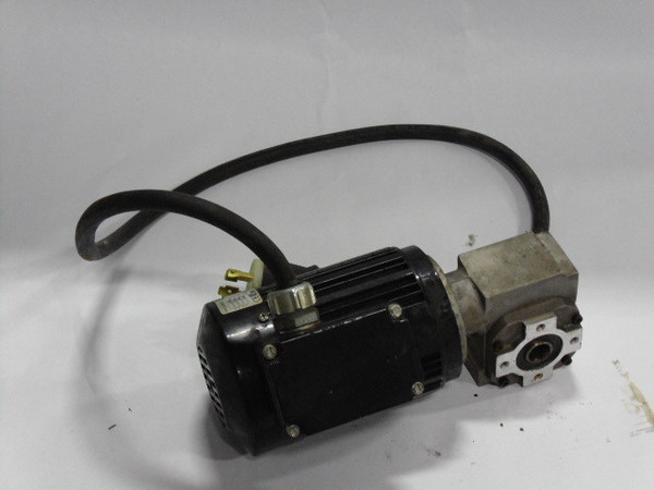 Bodine 0.210kW 1700RPM 575V TEFC 0.53A 60Hz C/W Gear Reducer 15:1 Ratio  USED